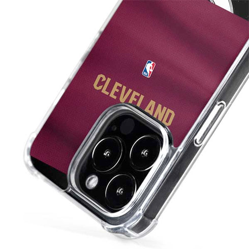 NBA Cleveland Cavaliers Jersey iPhone 15 Pro Max MagSafe Case